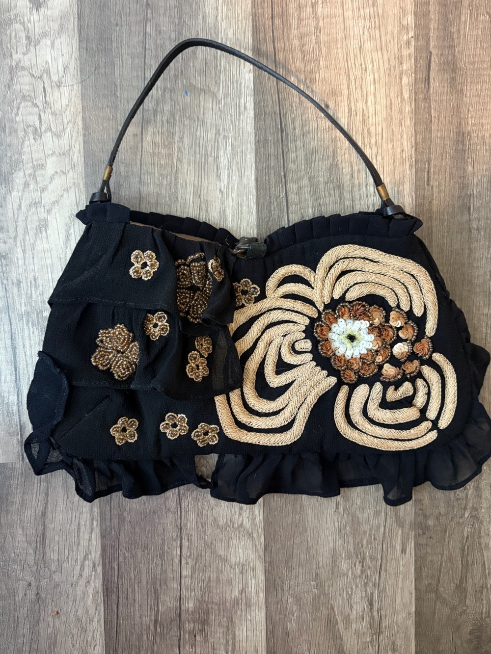 Jamin Puech Gorgeous Beaded and Embroidered Black Evening Bag